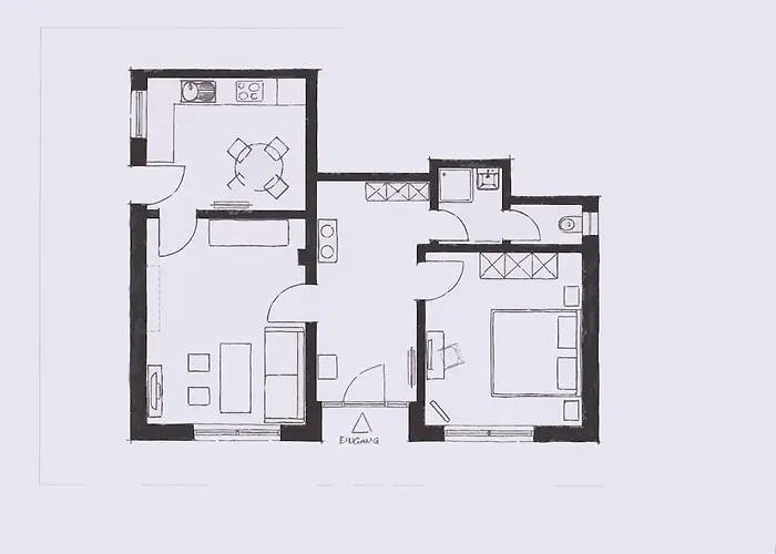 Apartman Stilvolle 1-2 Personen - Klinknaehe